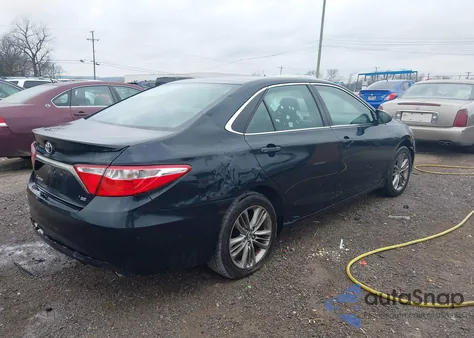 2015 Toyota Camry Se из США, поврежденный, VIN 4T1BF1FK3FU919980
